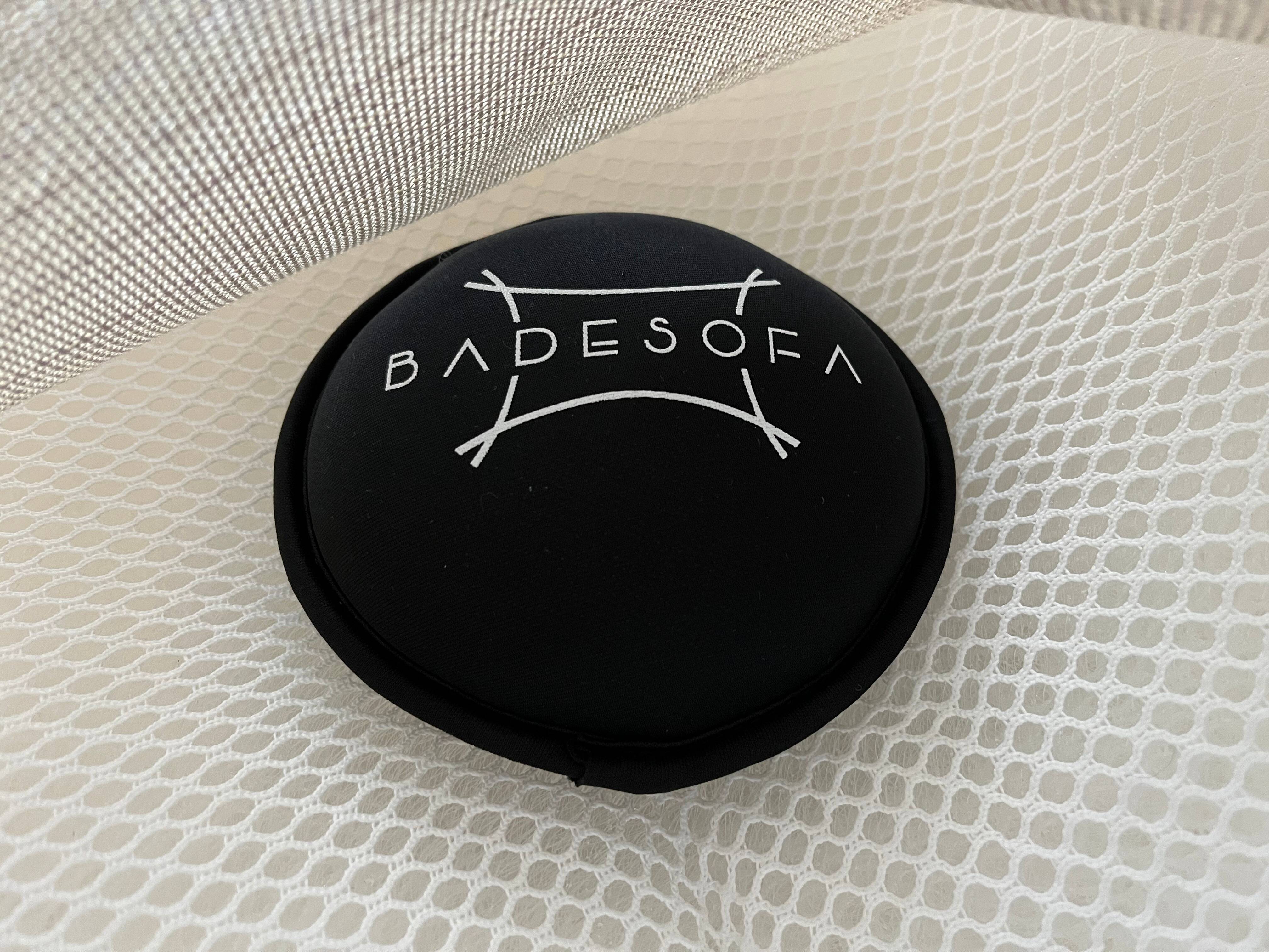 Badesofa Gewicht im Kissen